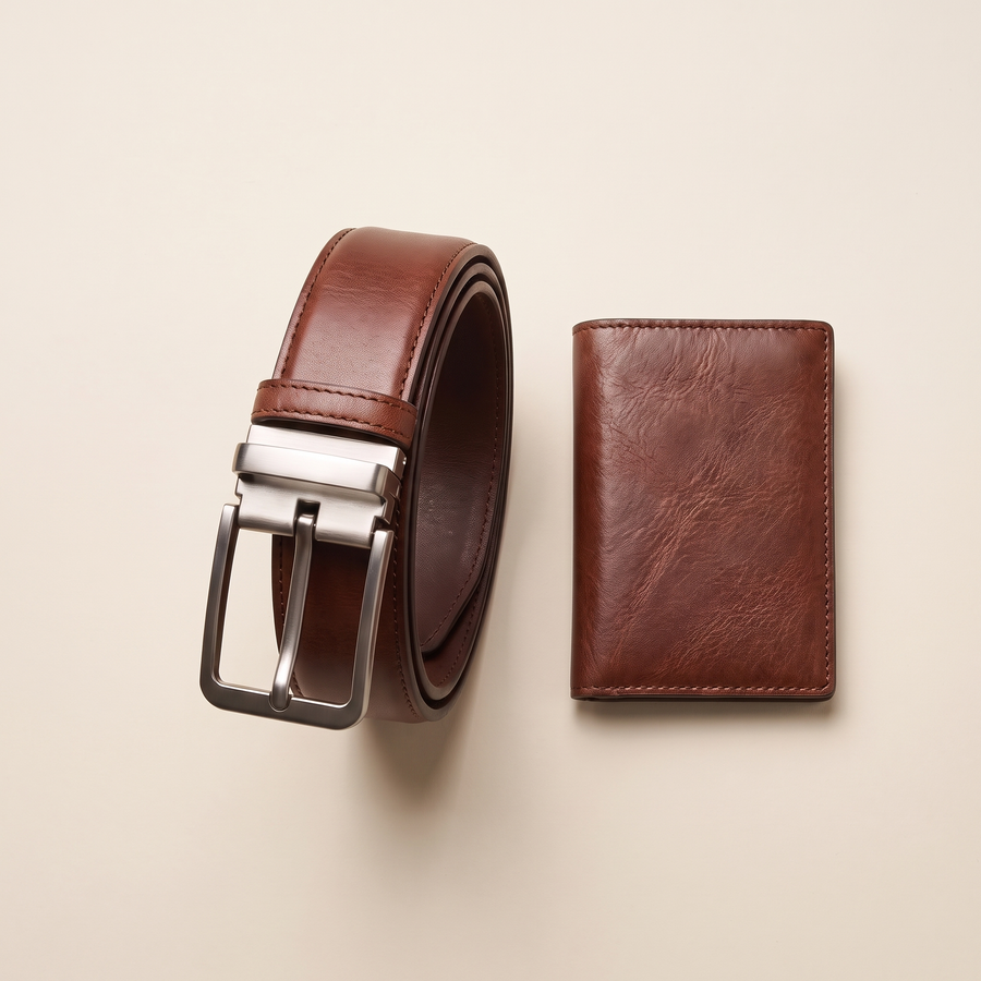 Belt + Wallet Set