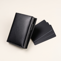 The Slim RFID Wallet - catalogue with cards